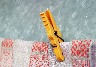 Old clothespin