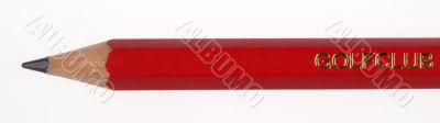 red pencil with GOLFCLUB inscription