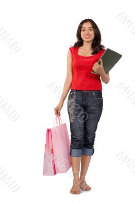 Shopping woman