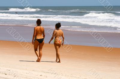 Walking on the Beach