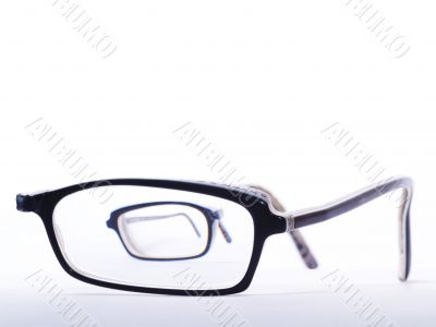 broken eyeglasses