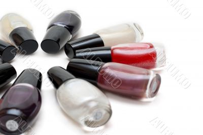 Vials colour varnish nailwaer, star two