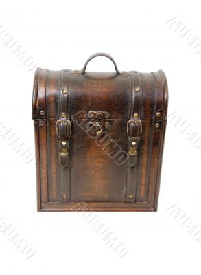 Old wooden case