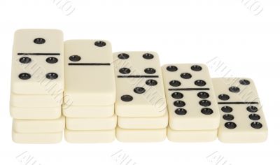 Steps from dominoes