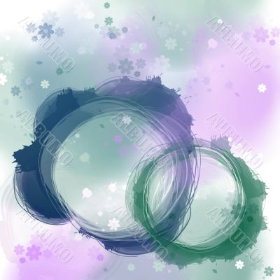 Background Whith Flower