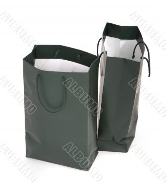 two shopping bags