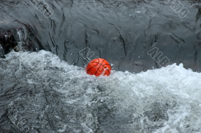 Ball in the water