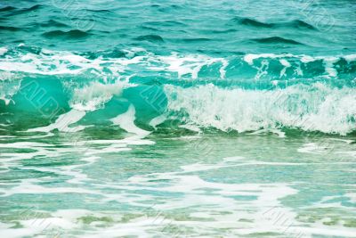 Turquoise wave