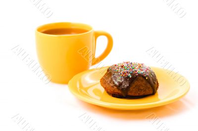 cake and tea