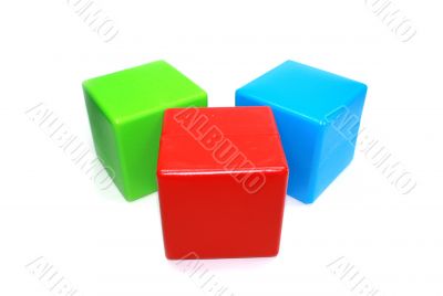 Colored cubes