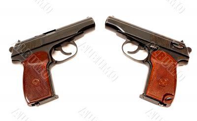 Two russian 9mm handguns