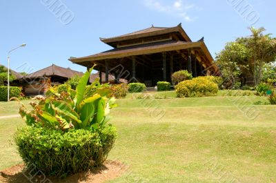 Hut at Tanah Lot