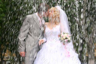 Wedding kiss