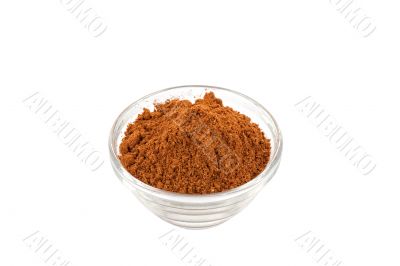 five spice powder in glass bowl