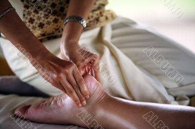 Massage of legs