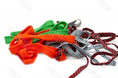 Colour shoelace