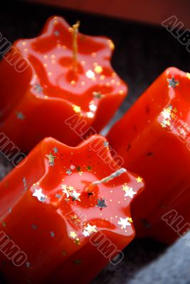 Red candles