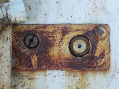 The rusty lock