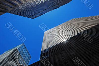 Office modern buildings