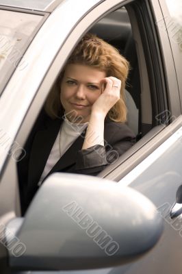 Woman in Car