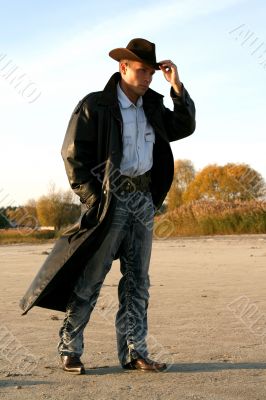 Man in coat