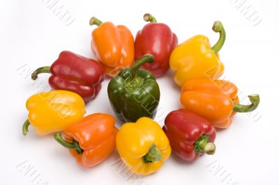 Sweet peppers.