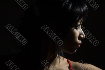 dark portrait