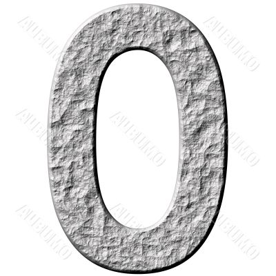 3D Stone Number Zero