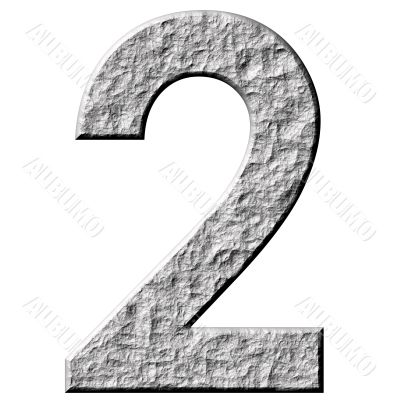 3D Stone Number Two