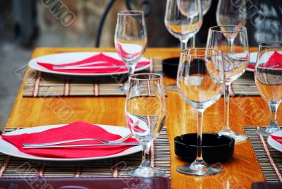 Table appointments