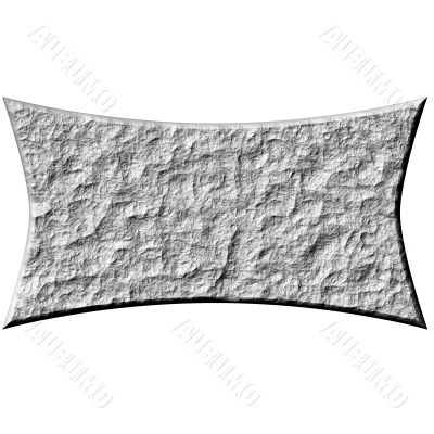 3D Stone Banner