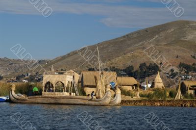 Titicaca lake