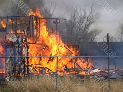 Burning Building