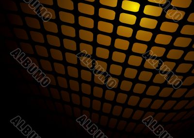 warm orange mesh