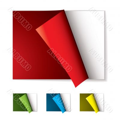 book page curl