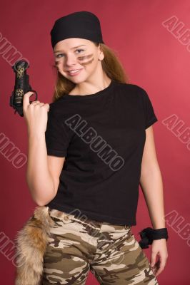 Beautiful pirate