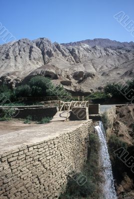 Oasis nearTurpan,China