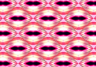  Pink radiant pattern
