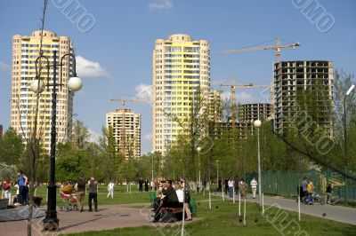 people in new block