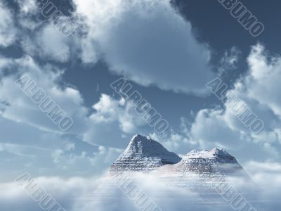 Mountains peak