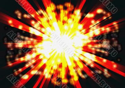 Cosmic fireworks