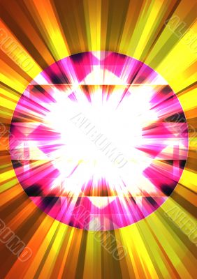 Rays through prism