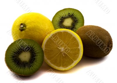 Kiwi and lemon