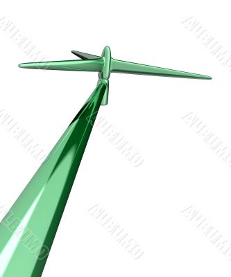 3d wind turbine mill