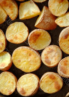Baked potatoes