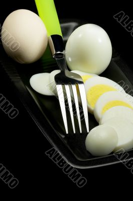 boiled eggs