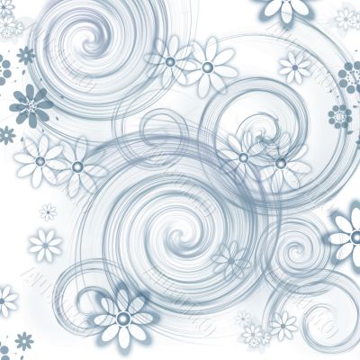 Background with flower