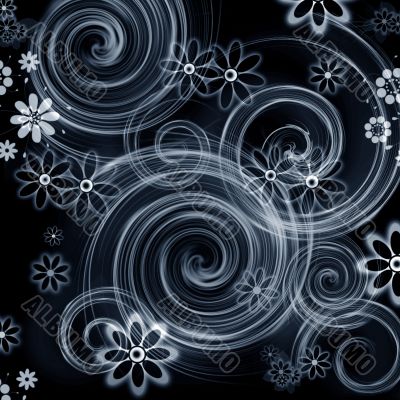 Background with flower