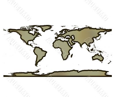 3D World Map