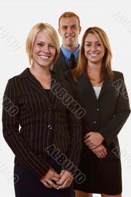 Smiling Business team